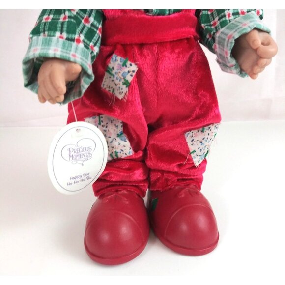 2008 Precious Moments Happy The Ho Ho Ho-Bo 13" Doll #5112 With Tags - Picture 10 of 12